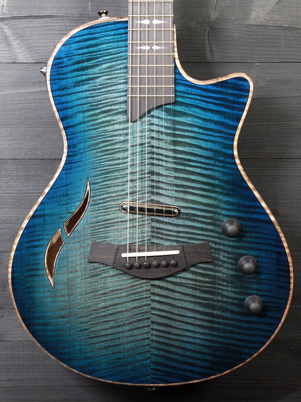 Custom Taylor T5z #37 NAMM B4037 Midnight Sapphire Flamed Maple Top