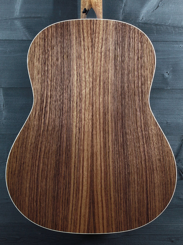 Taylor Gold Label 717e Sunburst solid rosewood back close up