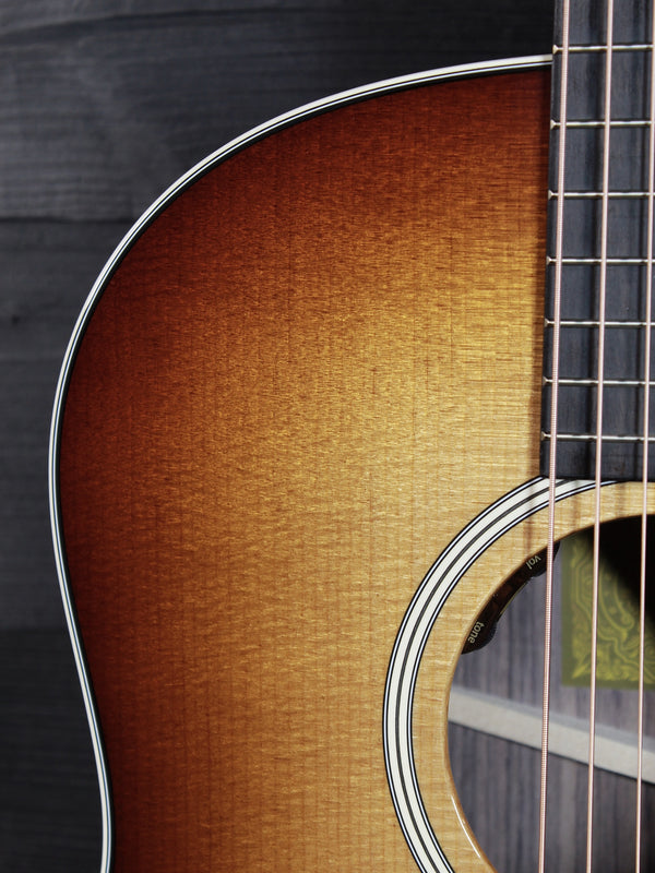 Taylor Gold Label 717e Sunburst Golden Brown Shaded Edgeburst top