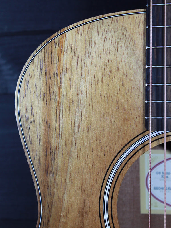 Taylor GS Mini-e Koa Acoustic-Electric Guitar – Exotic Hawaiian Koa Premium Travel Guitar
