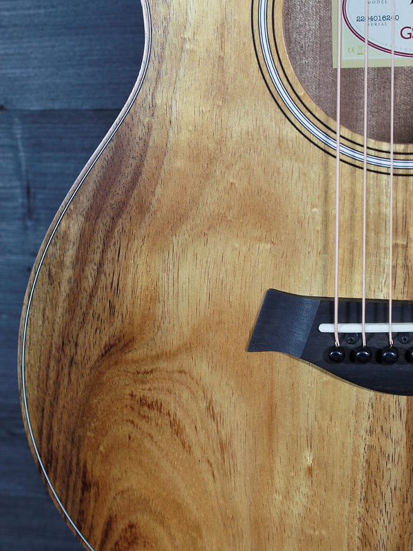 Taylor GS Mini-e Koa Acoustic-Electric Guitar – Exotic Hawaiian Koa Premium Travel Guitar
