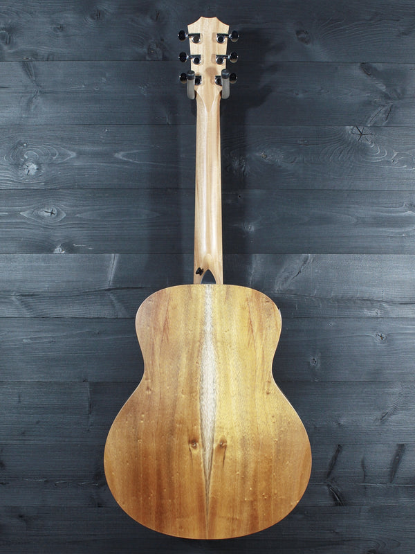 Taylor GS Mini-e Koa acoustic-electric guitar ready for travel and performance