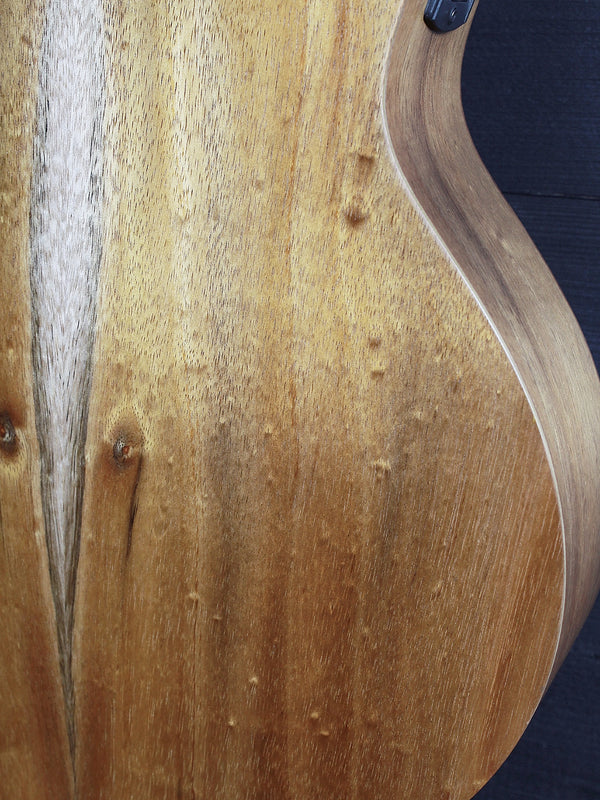 Taylor GS Mini-e Koa angled rear body view