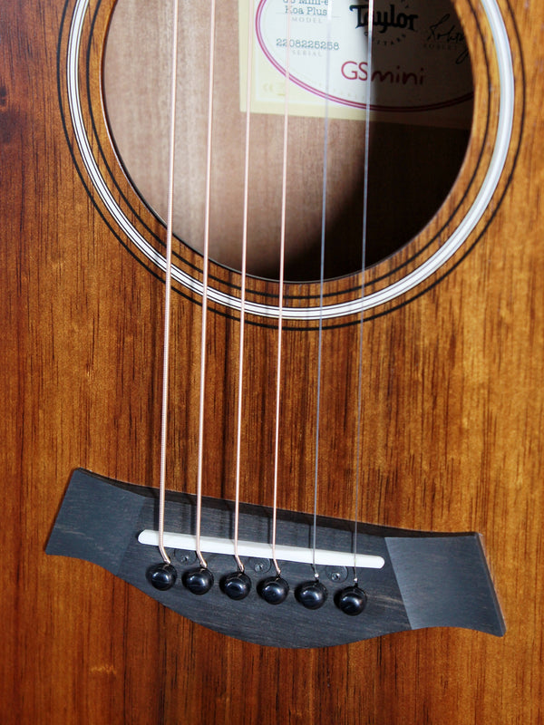 Taylor GS Mini-e Koa Plus - ES2 Electronics Acoustic Guitar