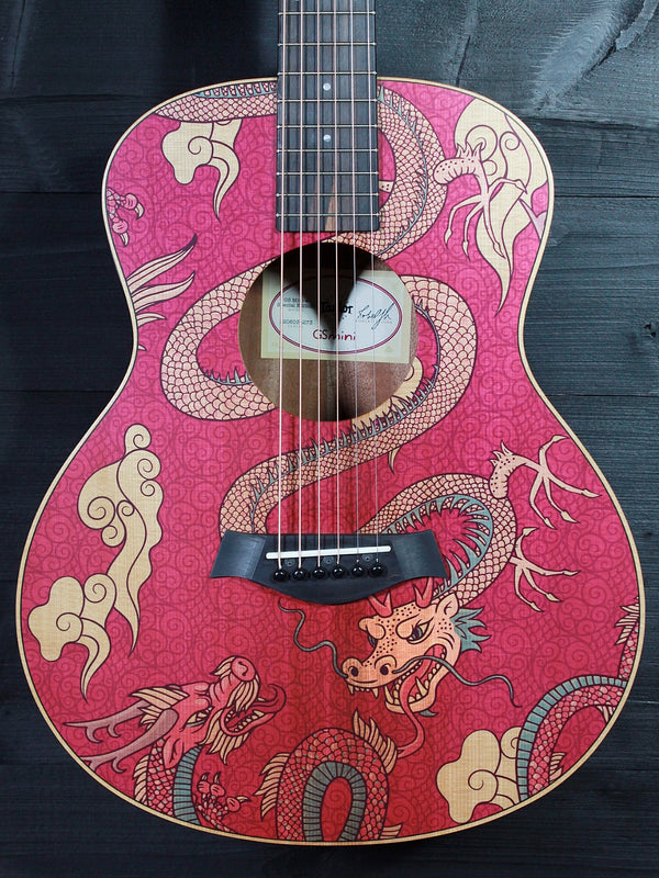 Taylor GS Mini-e Special Edition, Year of the Dragon Acoustic-Electric Guitar