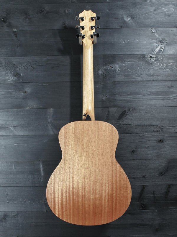Taylor GS Mini-e Special Edition Floral Green sapele back and sides full view