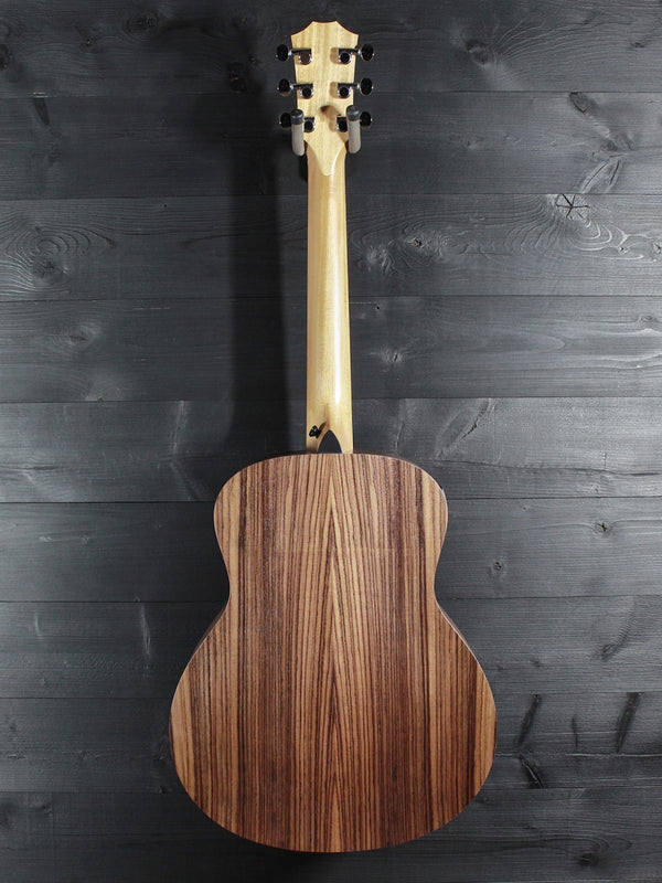 Taylor GS Mini-e Special Edition Vintage Teal Burst acoustic guitar full back view