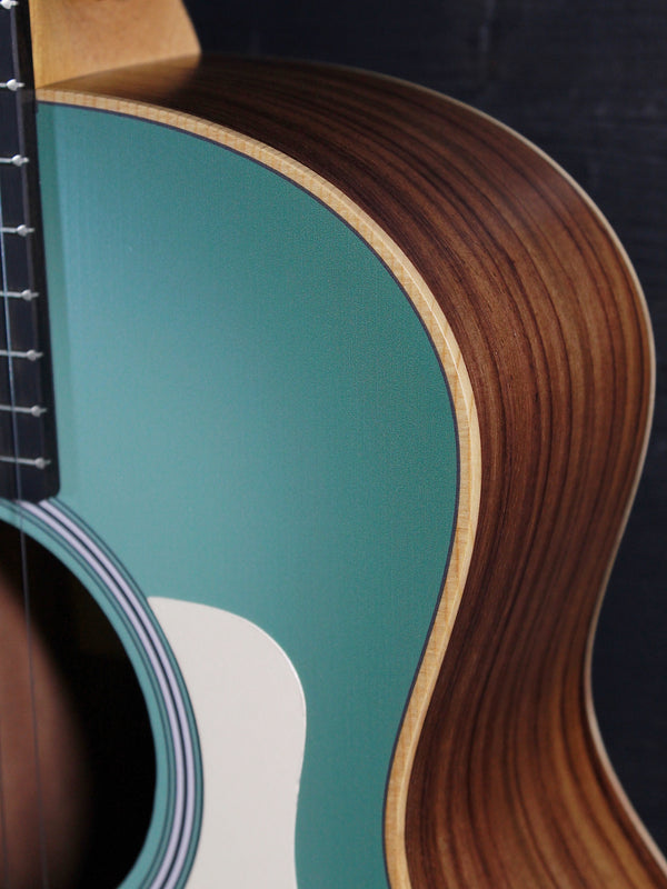 Taylor GS Mini-e Special Edition Vintage Teal Burst acoustic guitar rosewood sides