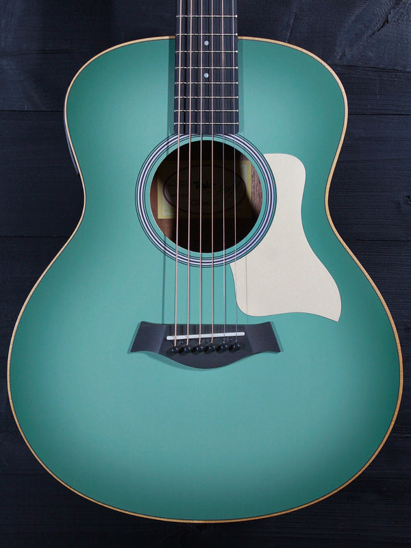 Taylor GS Mini-e Special Edition Vintage Teal Burst acoustic guitar front view