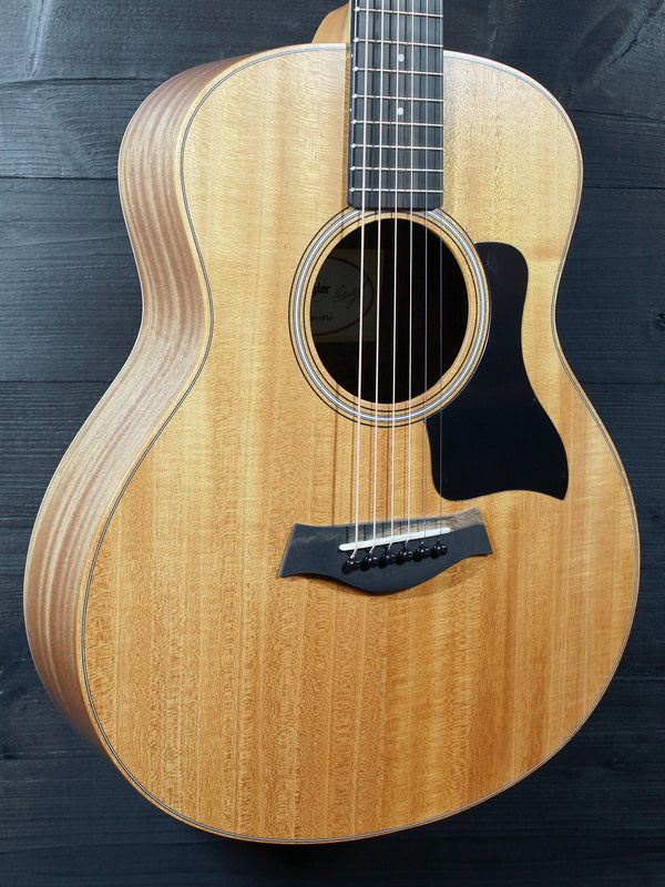 Taylor GS Mini Mahogany Acoustic Guitar – Solid Top Travel Guitar (No Electronics)