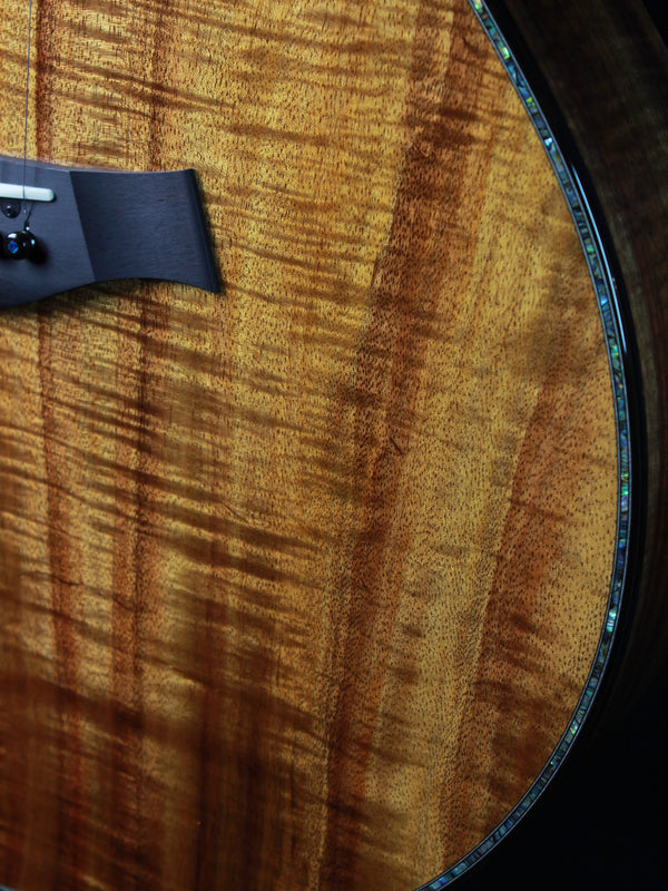 Taylor Custom Grand Auditorium Hand-Selected Premium Grade Koa Acoustic-Electric Guitar