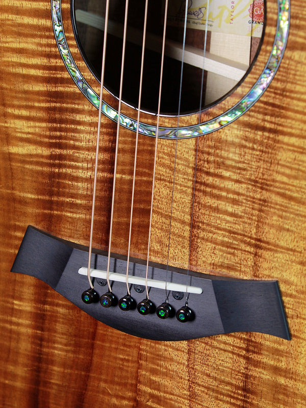 Taylor Custom Grand Auditorium Hand-Selected Premium Grade Koa Acoustic-Electric Guitar