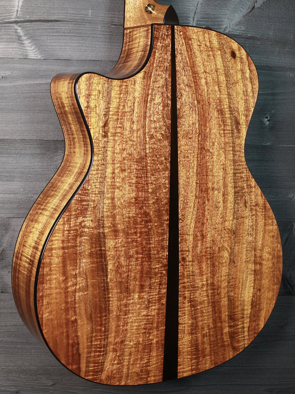 Taylor Custom Grand Auditorium Hand-Selected Premium Grade Koa Acoustic-Electric Guitar