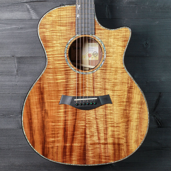 Taylor Custom Grand Auditorium Hand-Selected Premium Grade Koa Acoustic-Electric Guitar