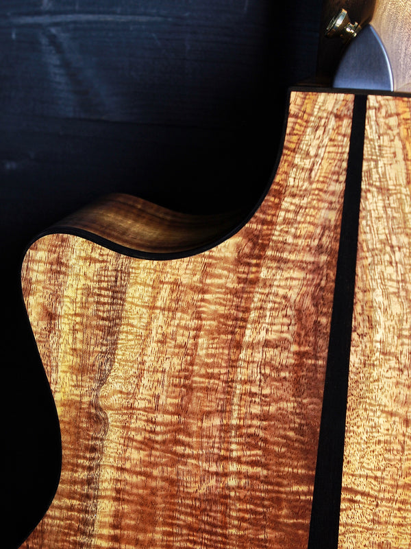 Taylor Custom Grand Auditorium Hand-Selected Premium Grade Koa Acoustic-Electric Guitar