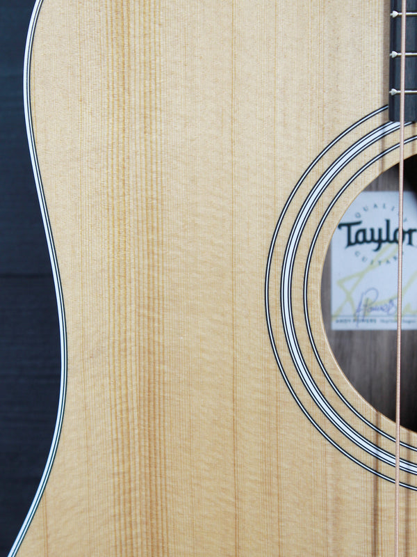 Taylor 210ce Walnut / Spruce Demo Model Dreadnought Guitar - ES2 Electronics
