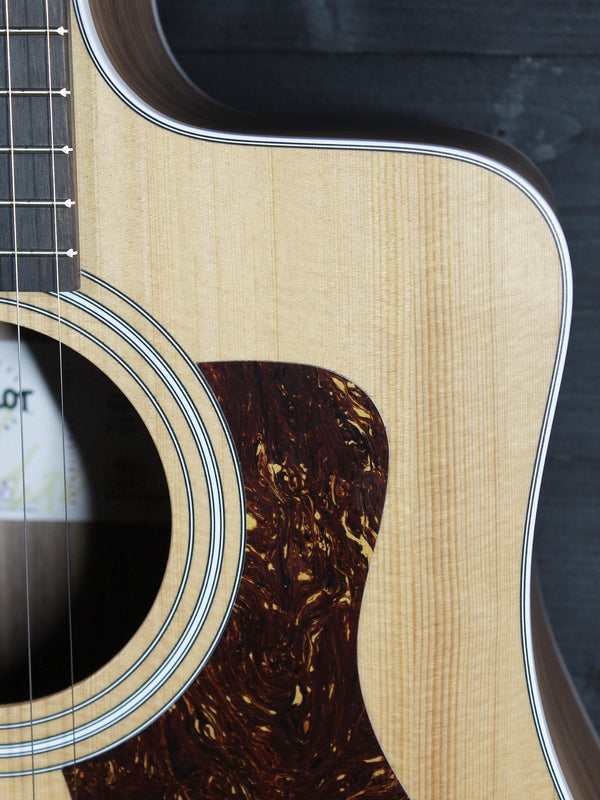 Taylor 210ce Walnut / Spruce Demo Model Dreadnought Guitar - ES2 Electronics