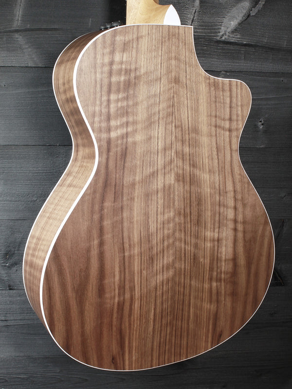 Taylor 212ce Left-Handed Walnut Grand Concert Acoustic-Electric Guitar - Natural