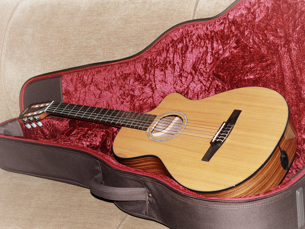 Taylor 212ce-N Plus Rosewood Nylon String Acoustic-Electric Guitar