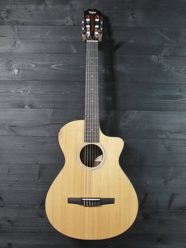 Taylor 212ce-N Plus Rosewood Nylon String Acoustic-Electric Guitar