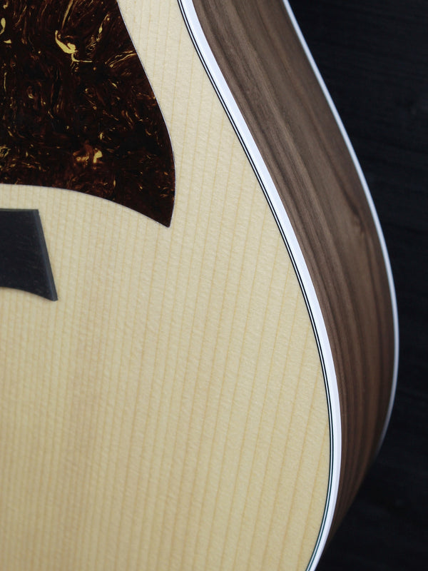 Taylor 212ce Walnut Grand Concert Acoustic-Electric Guitar - Natural Demo Model