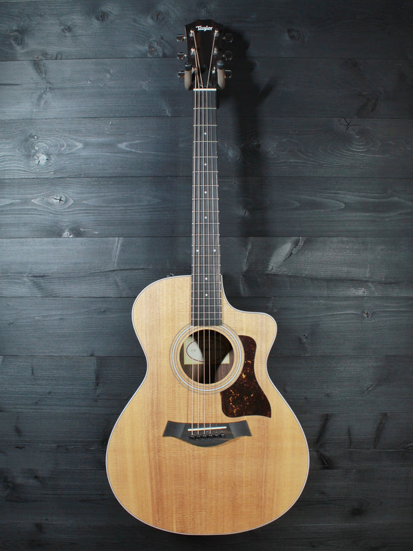 Taylor 212ce Walnut Grand Concert Acoustic-Electric Guitar - Natural Demo Model
