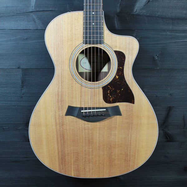 Taylor 212ce Walnut Grand Concert Acoustic-Electric Guitar - Natural Demo Model