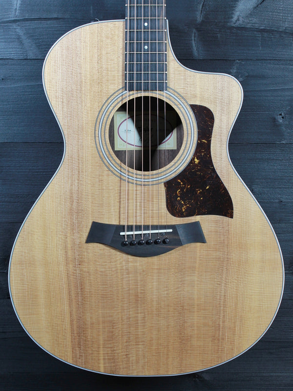 Taylor 212ce Walnut Grand Concert Acoustic-Electric Guitar - Natural Demo Model