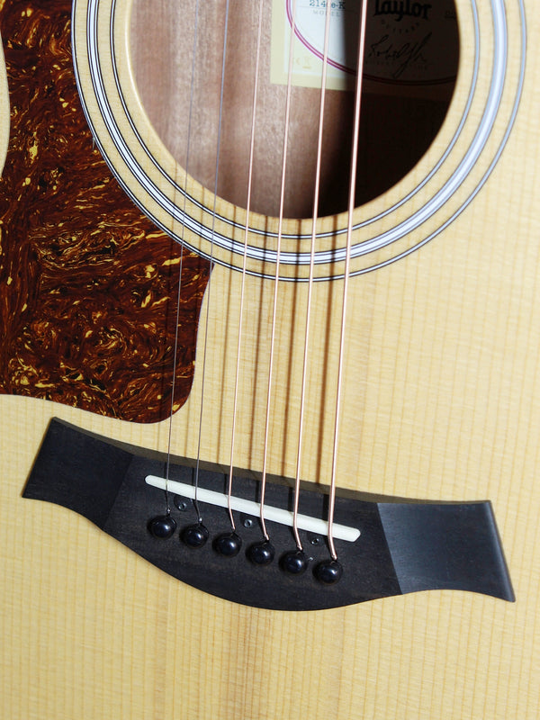 Taylor 214ce-K Left Handed Koa - Demo Model - Grand Auditorium Guitar
