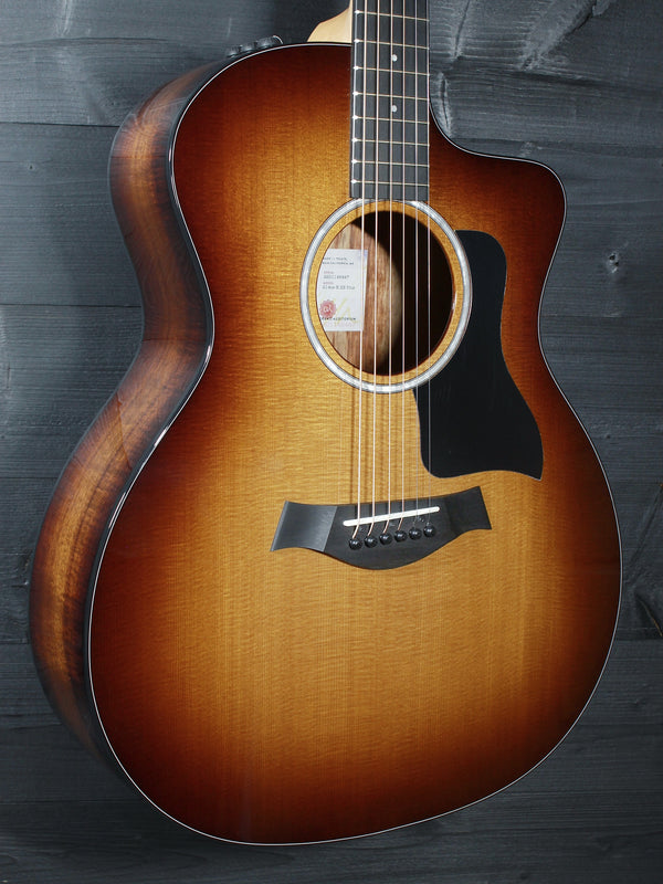 Taylor 214ce-K SB Plus - Koa Sunburst Acoustic Electric Guitar