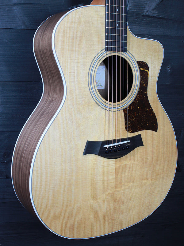 Taylor 214ce Walnut Grand Auditorium - Holiday Price Reduction - ES2 Electronics Acoustic-Electric Guitar