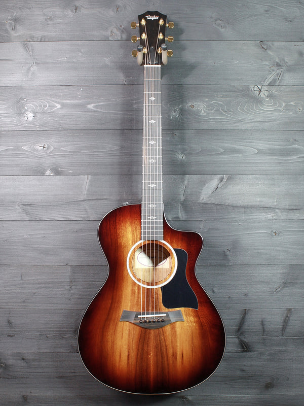 Taylor 222ce K DLX Koa Deluxe Acoustic-Electric Guitar