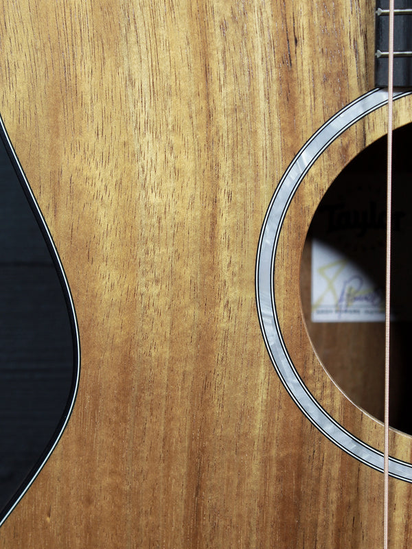 Taylor Custom 224ce K-DLX - Koa Deluxe Natural Matte Finish Acoustic-Electric Guitar