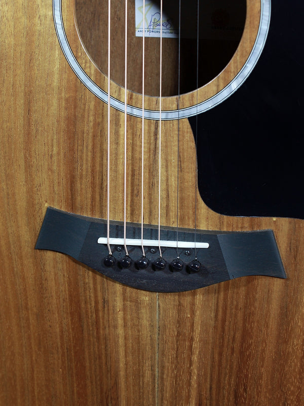 Taylor Custom 224ce K-DLX - Koa Deluxe Natural Matte Finish Acoustic-Electric Guitar