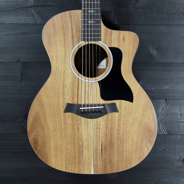 Taylor Custom 224ce K-DLX - Koa Deluxe Natural Matte Finish Acoustic-Electric Guitar