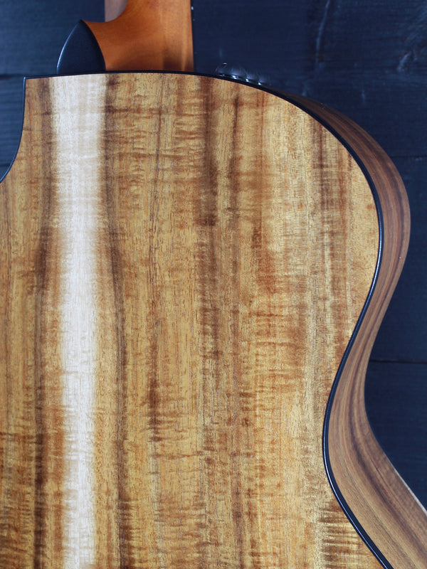 Taylor Custom 224ce K-DLX - Koa Deluxe Natural Matte Finish Acoustic-Electric Guitar