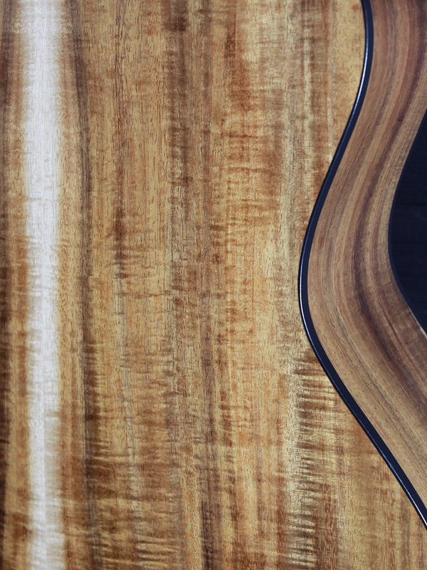 Taylor Custom 224ce K-DLX - Koa Deluxe Natural Matte Finish Acoustic-Electric Guitar
