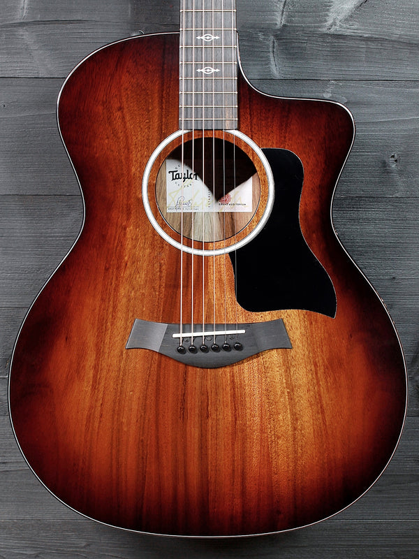 Taylor 224ce K-DLX Koa Deluxe Grand Auditorium Acoustic-Electric Guitar