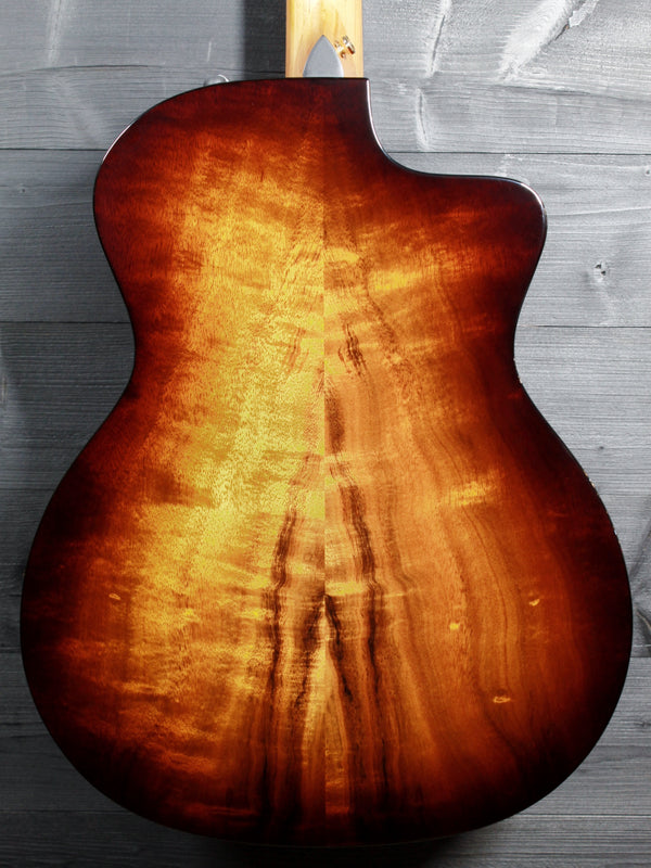 Taylor 224ce K-DLX Left-Handed Koa Deluxe Grand Auditorium Acoustic-Electric Guitar