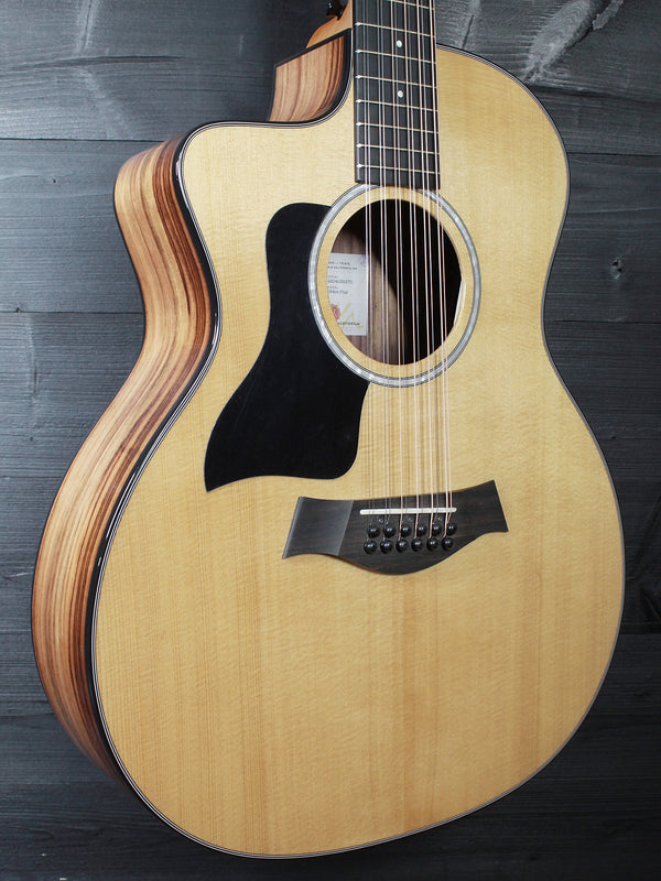 Taylor 254ce Plus Left-Handed 12-String Rosewood Acoustic-Electric Guitar