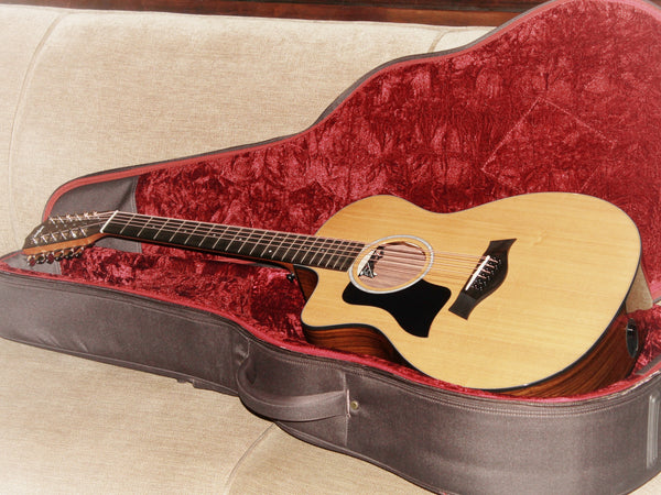 Taylor 254ce Plus Left-Handed 12-String Rosewood Acoustic-Electric Guitar