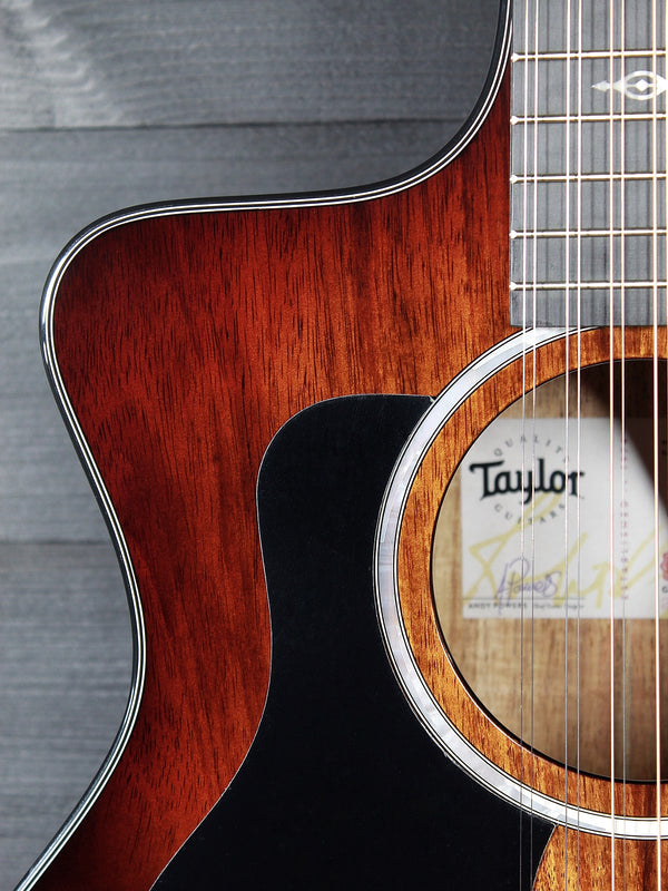 Taylor 264ce-K DLX Left-Handed Koa 12-String / Grand Auditorium Acoustic-Electric Guitar