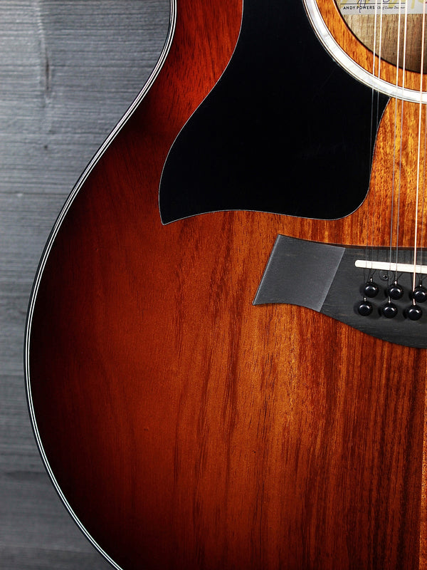 Taylor 264ce-K DLX Left-Handed Koa 12-String / Grand Auditorium Acoustic-Electric Guitar