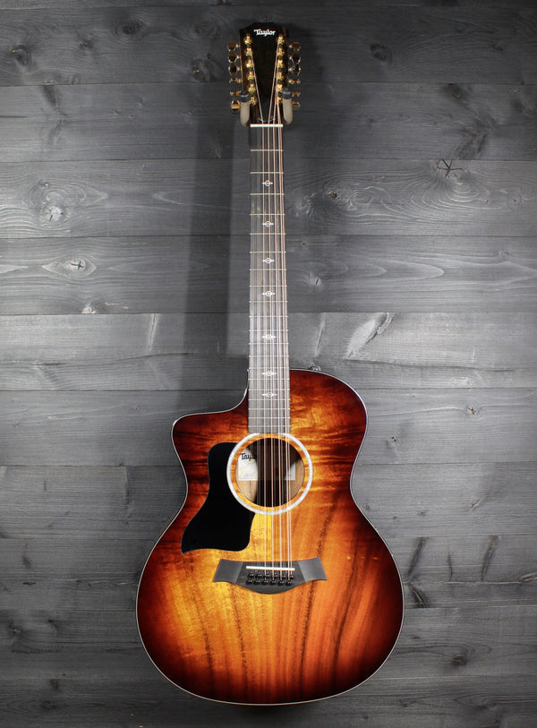 Taylor 264ce-K DLX Left-Handed Koa 12-String / Grand Auditorium Acoustic-Electric Guitar