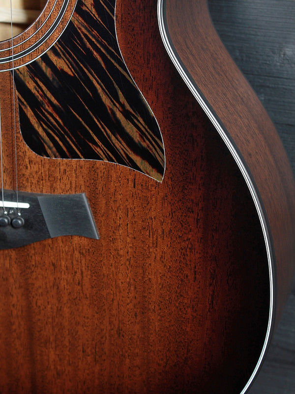 Taylor 324ce Baritone-8 LTD Mahogany 8-String Acoustic-Electric Guitar