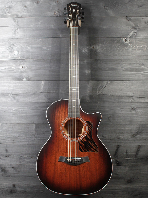 Taylor 324ce Baritone-8 LTD Mahogany 8-String Acoustic-Electric Guitar