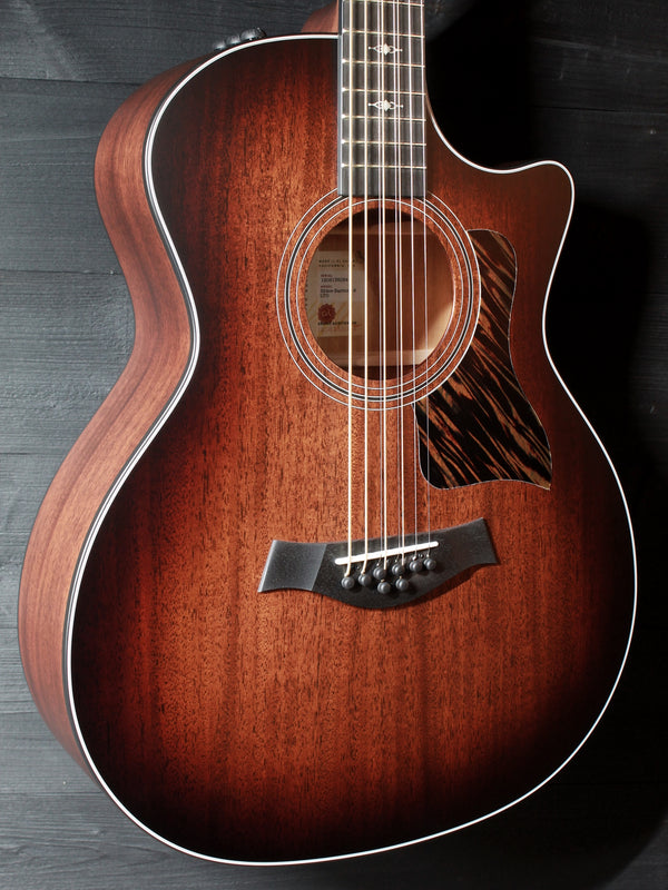 Taylor 324ce Baritone-8 LTD Mahogany 8-String Acoustic-Electric Guitar