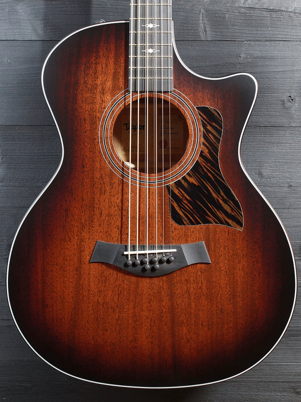 Taylor 324ce Baritone-8 LTD Mahogany 8-String Acoustic-Electric Guitar