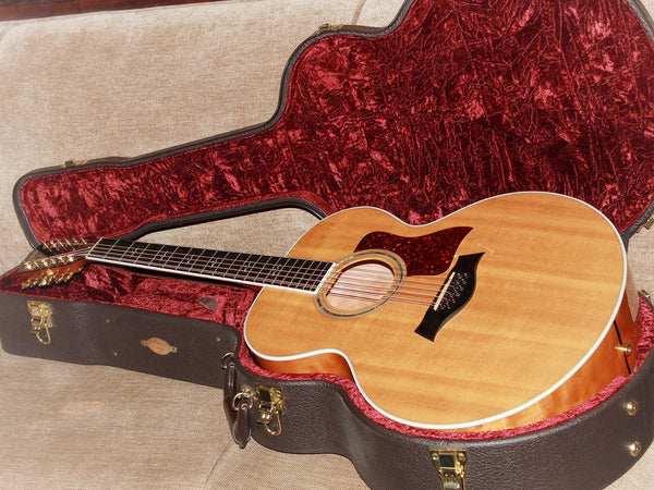 Pre-Owned Taylor Guitars 655e Jumbo Quilted Maple 12-String c.1996
