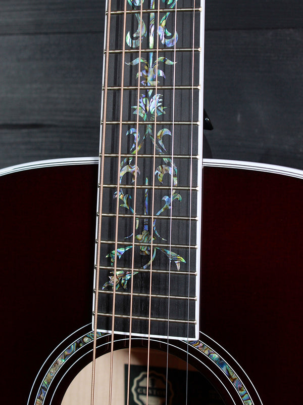 Taylor NAMM Custom Legacy Jumbo C15E - B6043 Maple / Adirondack Cherry Blackburst